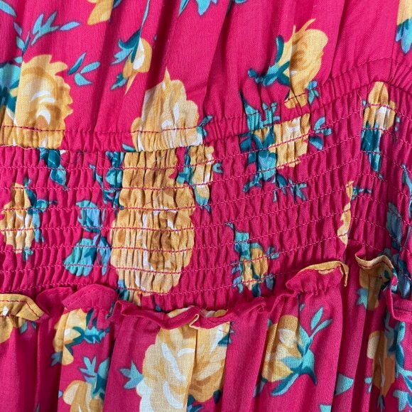 Betsy Johnson Vintage Inspired Floral Maxi Dress - Picture 6 of 12